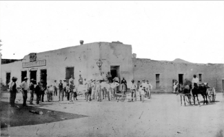 Corner of Main & Pennington, Tucson AZ ca. 1870-1899